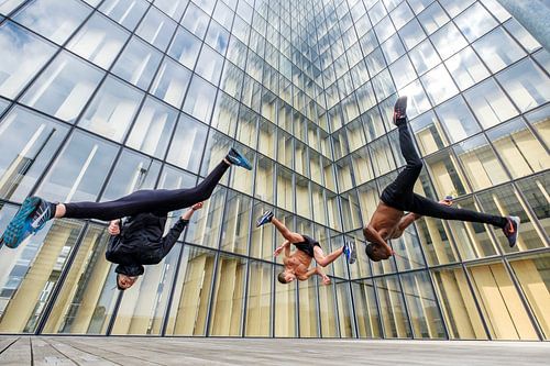 Tricking met Ahmed Chouikhi, Mehdi Harhad & Kévin Cétout van Tristan Shu