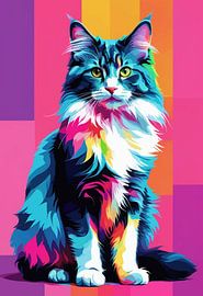 Noorse Boskat Pop Art