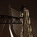 De Hef & Erasmusbrug by Night van 24 liquidmedia thumbnail