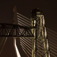 De Hef & Erasmusbrug by Night