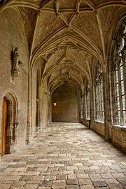 Monastery corridors Middelburg color monuments city by Mariska de Jonge
