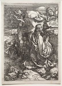 Le Christ sur le Mont des Oliviers, Albrecht Dürer