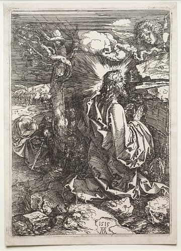 Christus auf dem Ölberg, Albrecht Dürer
