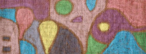 Zacht fruit (ca. jaren '30) schilderij van Paul Klee