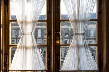 Uitzicht op het binnenhof