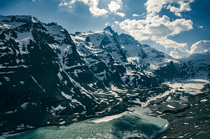 Großglockner in Österreich im Frühling