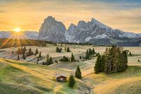 Seiser Alm im Herbst