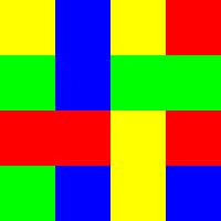 4x4 in 16 | L-Type | V=029 | P #01