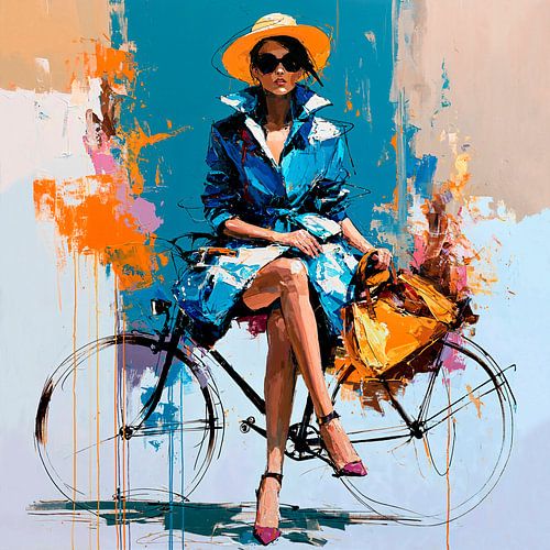 I want to ride my bicycle van Harry Hadders Design
