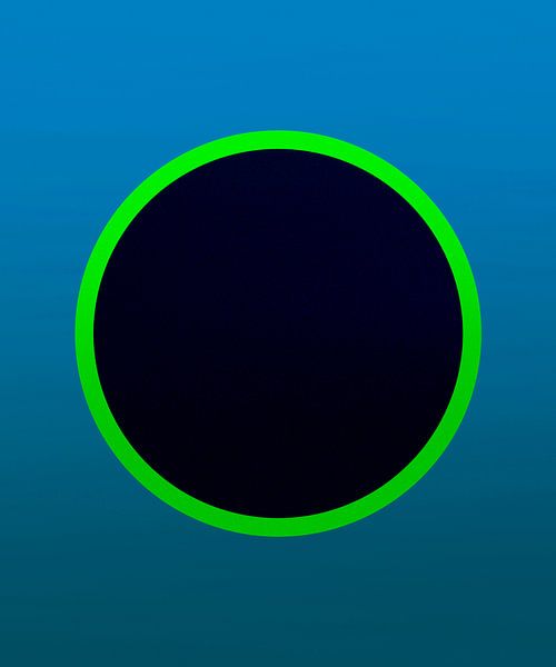 Pop moon by Mad Dog Art