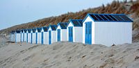 Strandhuisjes op Texel