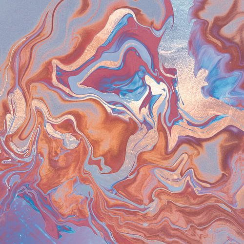 Dramaqueen Gold Pastel Coral