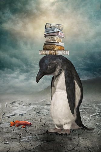 Der traurige Pinguin