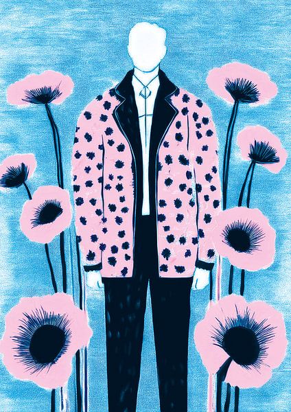 Fashion clash - Pink Poppy van Lianne Louise