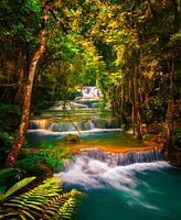 Huai Khamin Waterfall in Thailand