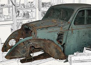 Fiat Topolino A Trouvé dans une grange