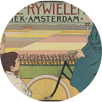 Hinde-Bicycles Factory Amsterdam, Johann Georg van Caspel van Vintage Afbeeldingen
