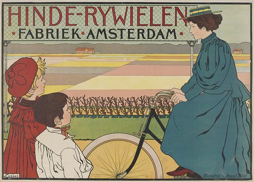 Hinde-Bicycles Factory Amsterdam, Johann Georg van Caspel