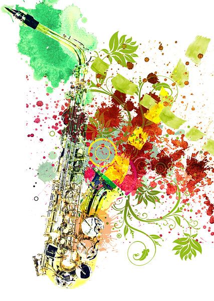Saxophone van Peter Baak