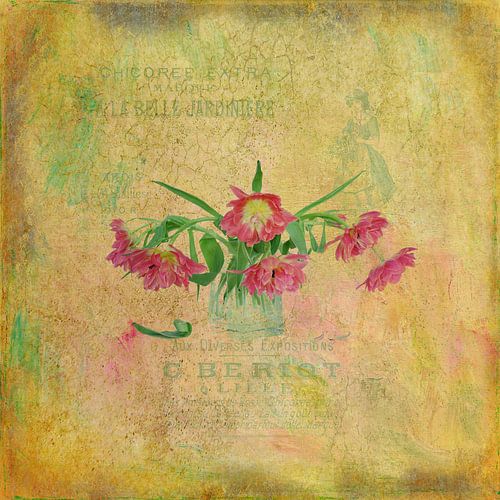 Stilleven met tulpen