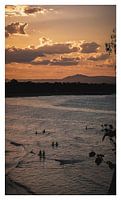 Sunset aan de Muur