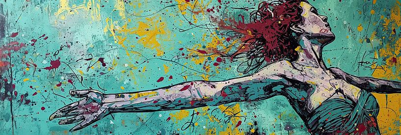 Silhouette Contrast by Eye catching paintings