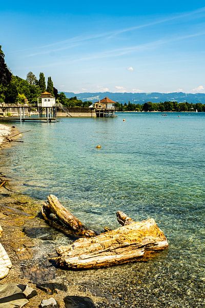 Château d'eau au bord du lac de Constance par Dieter Walther