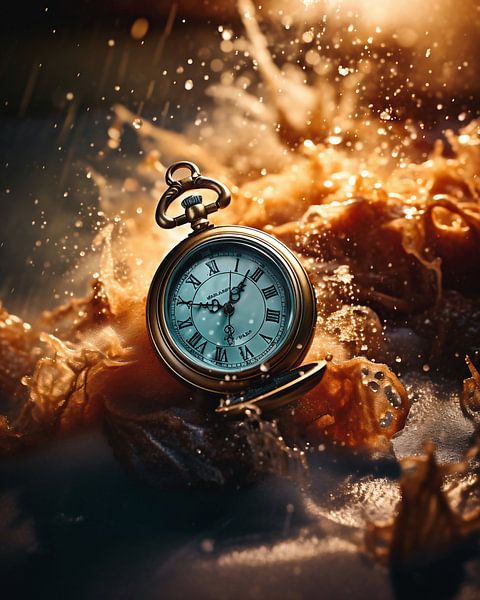 Meeresbrandung von fernlichtsicht