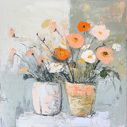 Blumenstrauß in Vase 14.2328