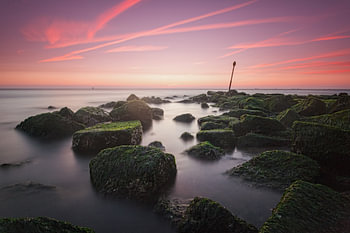 Coucher de soleil à Scheveningen