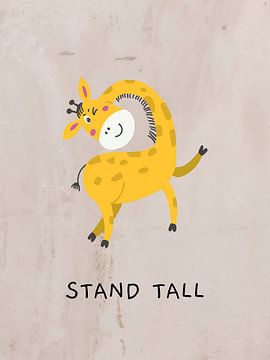 Stand tall, giraffe by ArtDesign by KBK