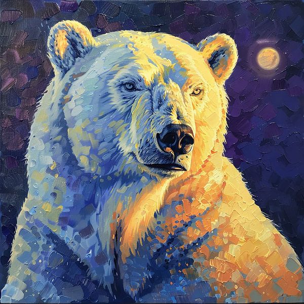 Polar bear by Poster Art Shop