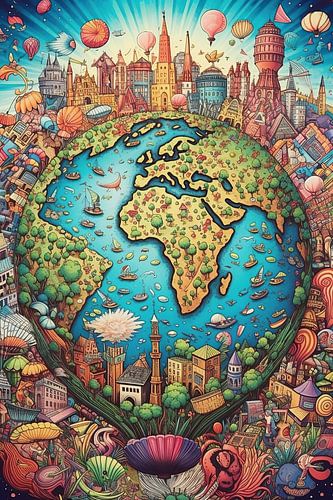 Malerei Die Essenz des Experimentierens