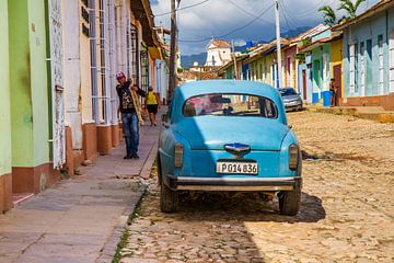 Oldtimer in Trinidad (Cuba) van Rob Altena