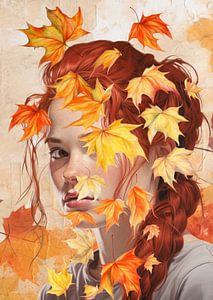 Too Much Autumn Going On... von Marja van den Hurk