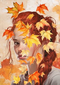 Too Much Autumn Going On... by Marja van den Hurk
