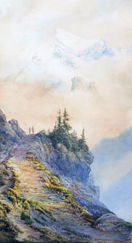 Dolomieten, EDWARD THEODORE COMPTON, Ca. 1870-1880
