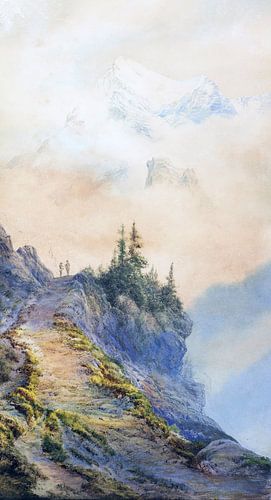 Dolomites, EDWARD THEODORE COMPTON, ca. 1870-1880