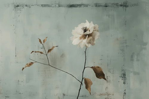 Bloem in Japandi stijl