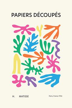 Matisse III - Multi Color by Walljar