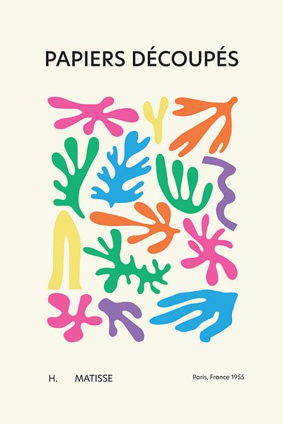 Matisse III - Multi Color van Walljar