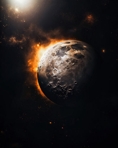 Deep in space