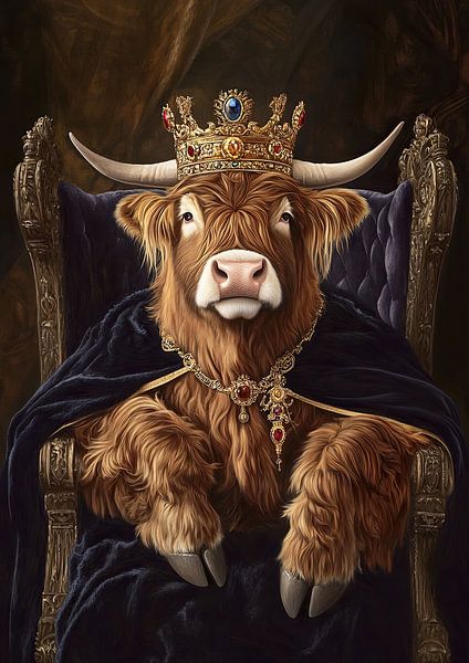 Highland Cow von Niklas Maximilian
