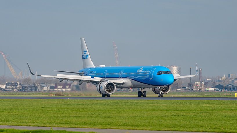 Das neueste Flugzeug von KLM: der Airbus A321neo. von Jaap van den Berg