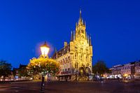 Gouda. Hôtel de ville sur la place du marché