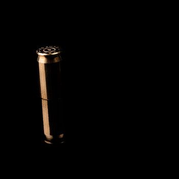 alles, was übrig bleibt, ist eine leere Patronenhülse, aber wo ist das Geschoss?