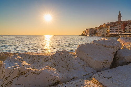 Sonnenuntergang in Rovinj