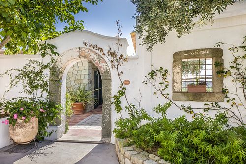 Huisingang in Forio, Ischia