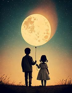 Den Mond mit den Fingerspitzen festhalten