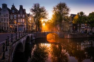 Morning light in Amsterdam van Georgios Kossieris